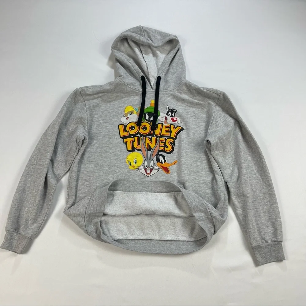 Looney Tunes Hoodie Sweatshirt Sylvester Bugs Bunny Youth Size: XL  (15-17)